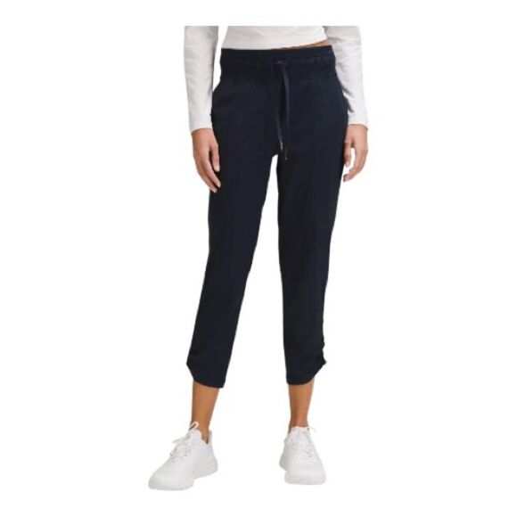 Lululemon Dance Studio Mid-Rise Cropped Pant, Size 10, True Navy - Picture 1 of 8